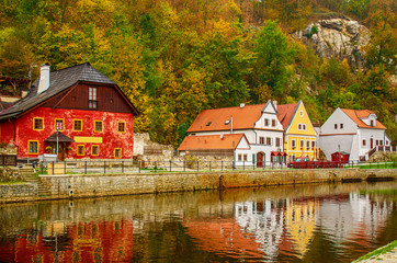 Fototapeta premium Cesky Krumlov town