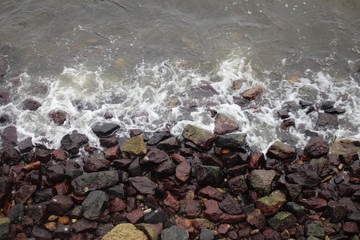 stones in water