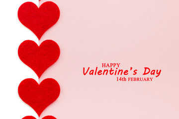 St.Valentine's Day holiday background.