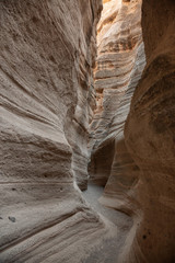 Beautiful American Landscape during a sunny evening. Taken in Kasha-Katuwe Tent Rocks National Monument, New Mexico, United States.