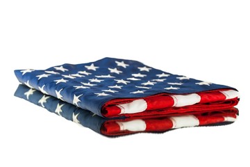 The United States Flag Folded