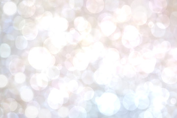 Abstract blurred vivid spring summer light pastel bokeh background texture with bright soft color circles. Space for your text. Beautiful backdrop illustration.