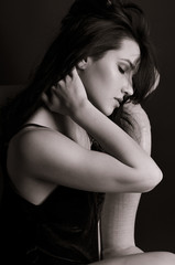 Obraz premium А awoman needs care. It is extremely important for her to be cared for. Then she begins to trust her man more, to love and respect him.