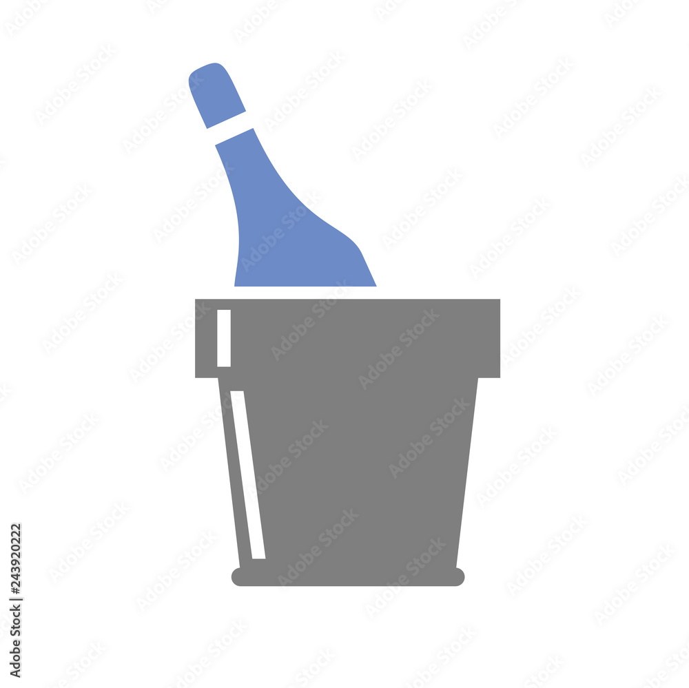 Poster beverage icon on white background for graphic and web design, modern simple vector sign. internet co