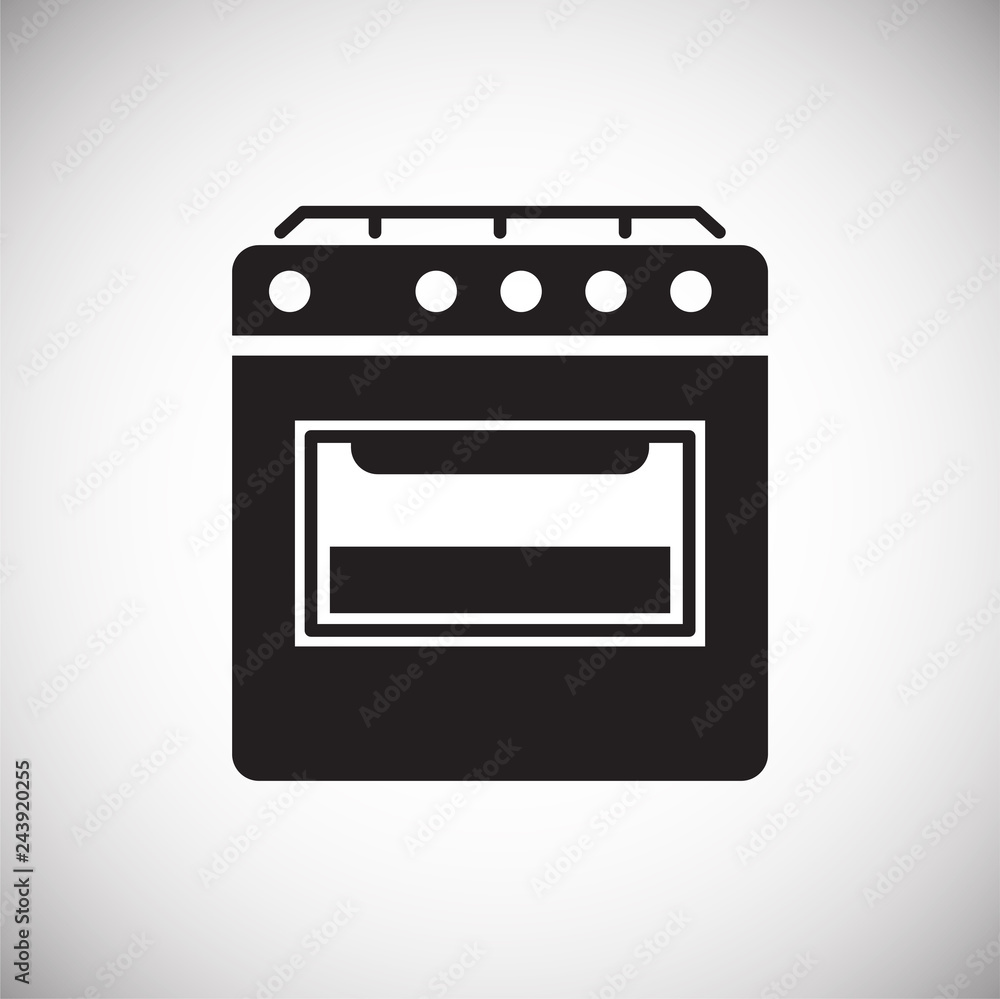 Poster cooker icon on white background for graphic and web design, modern simple vector sign. internet conc