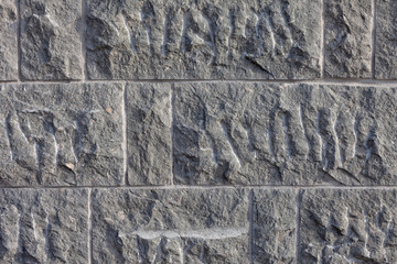 Background or texture of a stone wall