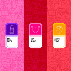 Line Sex Package Labels