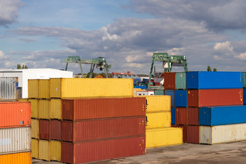 Containerterminal in Dortmund