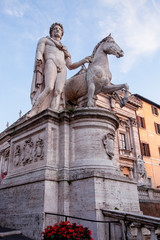 Obraz premium Ancient Roman Statue in Italy