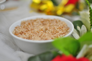 rice in a bowl