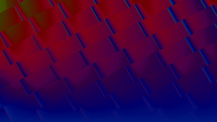 Fototapeta premium Background in paper style. Of multi-colored details.