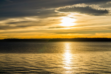 Dark Golden Sunset 4