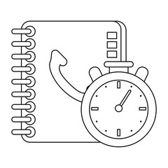 Call center and customer service black and white