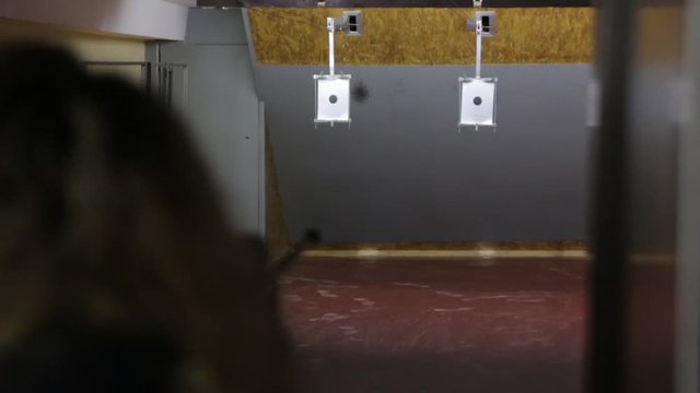 Girl Shoots In Target