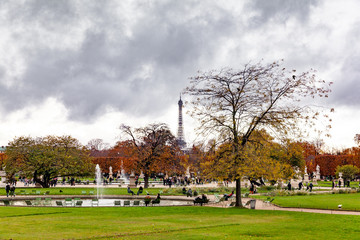 Europe, France, Paris , jardin des tuleries