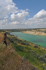 panoramic view of the coast