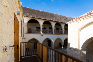 Beautiful architecture of Omodos Cyprus