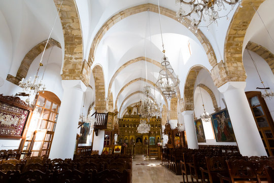 Beautiful architecture of Omodos Cyprus