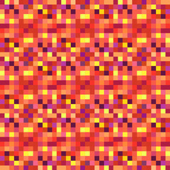 Seamless pattern background from a variety of multicolored squares.