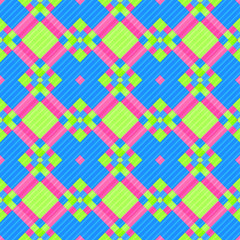 Seamless pattern background from a variety of multicolored squares.