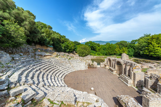 Ancient Theater in Butrint, Albania
