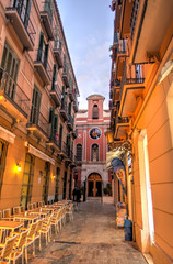 Fototapeta na wymiar Malaga landmarks, Spain