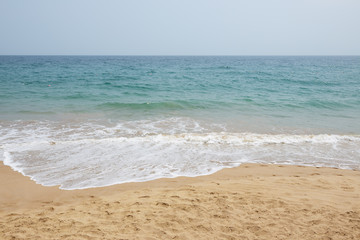 The beach is near hotel, Fujairah, UAE - 243940877