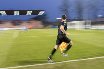 Assistant of fotball referee.
