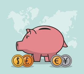 finance and trading cartoon