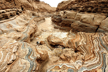 sediment layers