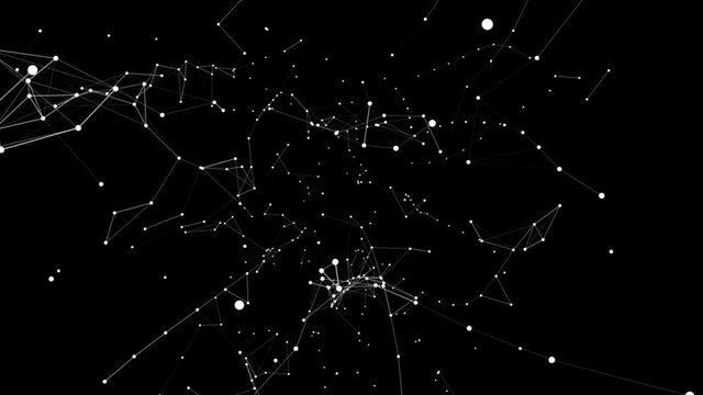 Loopable animation scientific background, a lot of digits, graphs and details produce complex abstract scientific graphic background.