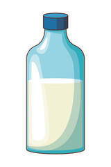 milk isolated icon