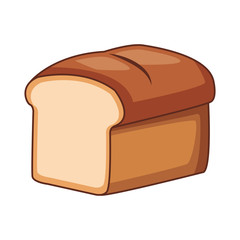 bread isolated icon