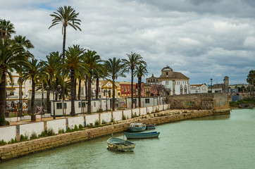 The Port of Saint Mary. Province of Cadiz, Spain 
