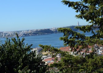 view of tropical island