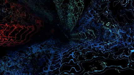 Abstract watercolor background. Colorful texture. Digital oil painting style. Fractal art. Visionary surreal artwork. Mixed media. Graphic design. Unique pattern. Cosmic collection.