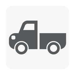 truck icon black