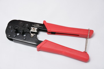 Fototapeta premium Crimping tool , plier for network cable