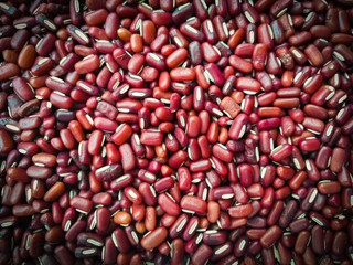 red kidney bean background / grains or cereal seeds red kidney bean