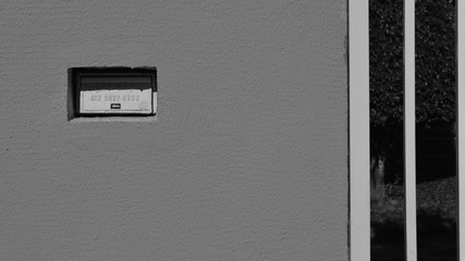  Wall of correspondence