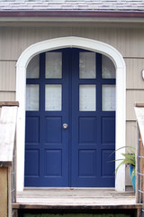 Blue Front Door, Double Doors