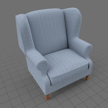 Wing chair