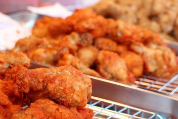 Fried chicken at street food
