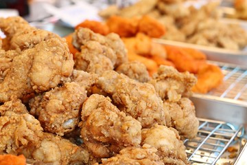 Fried chicken at street food