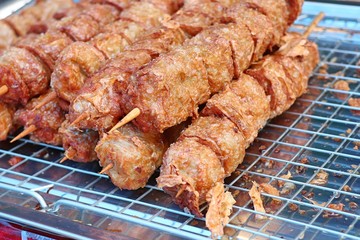 Deep fried crab roll