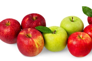different concepts with apples