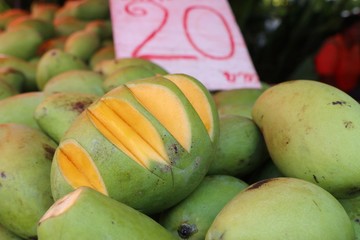 mango at street food