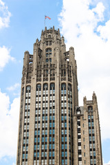 Fototapeta na wymiar Chicago building