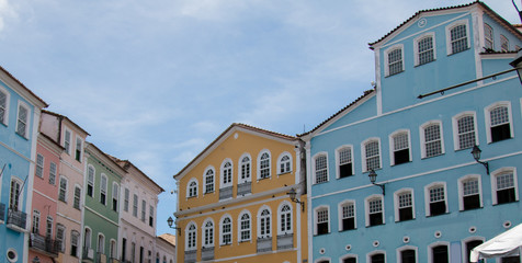 Fototapeta premium The Historic Center of Salvador, Bahia, Brazil