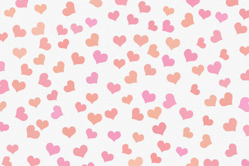 Heart material.  Confetti　ハート素材　紙吹雪、花吹雪、質感